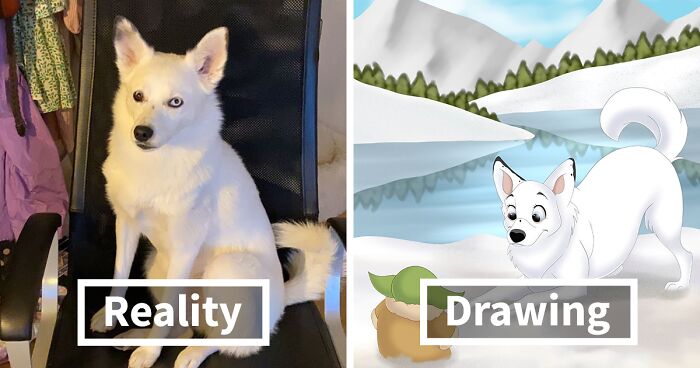 This Artist Recreates People's Pets With A Disney Touch, And The Results Are Amazing (79 Pics)