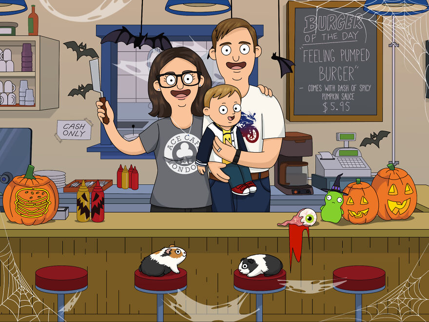 This Company Turns People Into Bob’s Burgers Characters, And Here Are