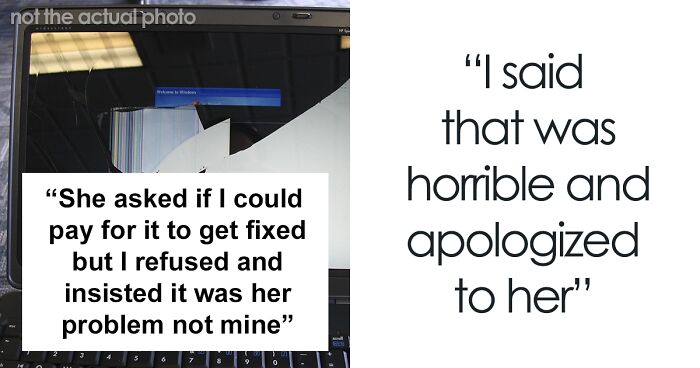 Woman Refuses To Pay For Babysitter's Laptop That Her Kid Broke, Expects Sympathy Online But People Call Her A Jerk