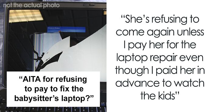 Woman Is Surprised By The Internet's Response After Sharing How She Called Her Kid Breaking Babysitter's Laptop 