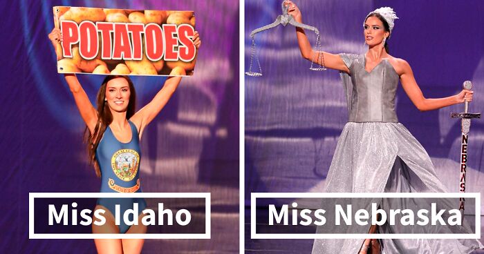 50 Of The Best And Funniest State Costumes The 'Miss USA 2022' Contestants Surprised Audiences With