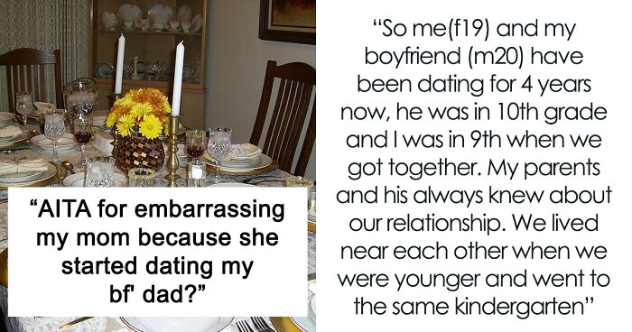 Daughter Is Disgusted Her Mom Is Dating The Father Of Her Boyfriend Of 4 Years, Expresses Her Mind During Family Dinner, Embarrassing Her