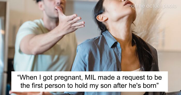 Woman Gets Slammed By Husband For Being “Sneaky” And Keeping His Mom From Holding Their Newborn Son First