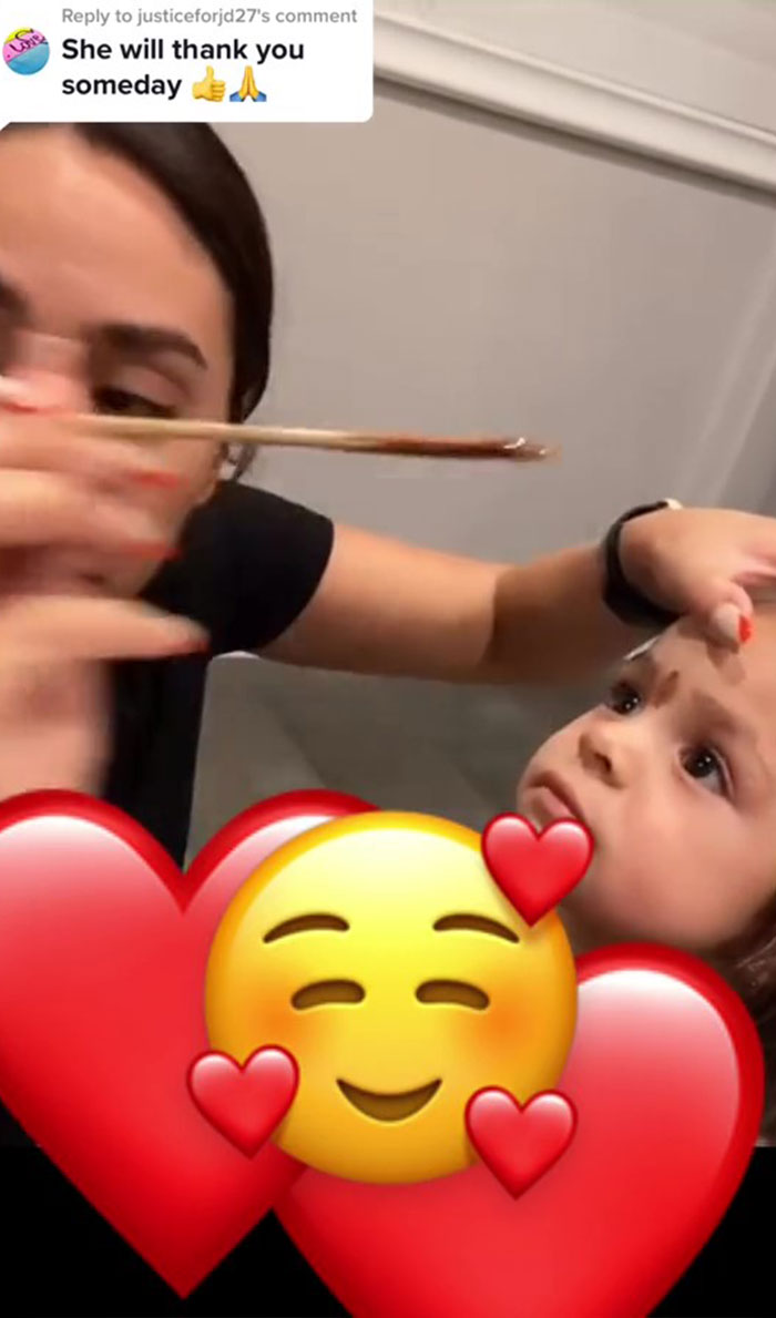 Mom Wants To Prevent Her 3 Y.O. From Being Bullied For Having A Unibrow, Waxes It