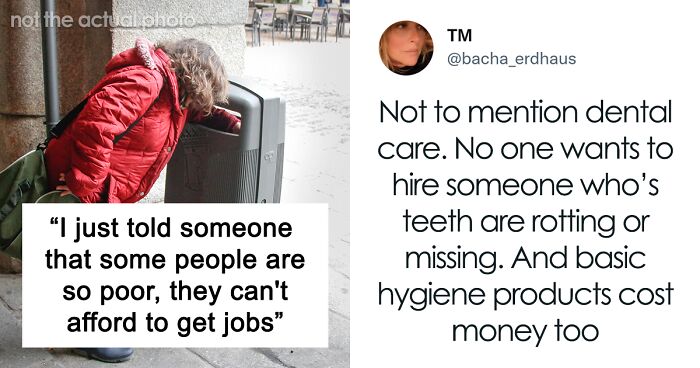 People Online Are Joining This Conversation About How Poor People Can’t Afford Jobs As They Take More Than Give