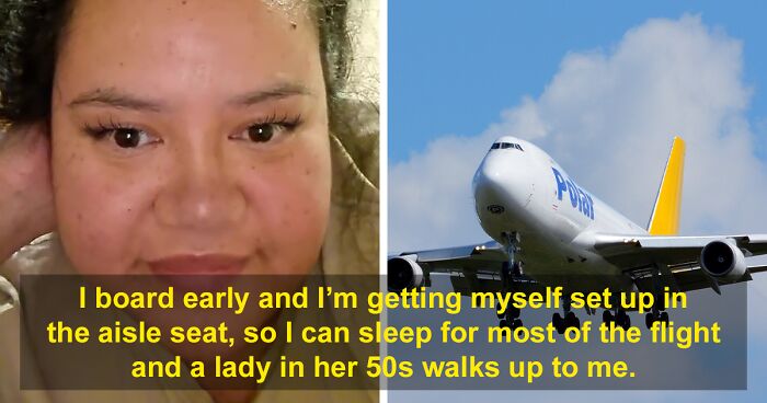 Woman Shares How She Got Lectured By A “Karen” On A Plane Who Asked To Swap Seats With Her So She Could Sit With Her Husband