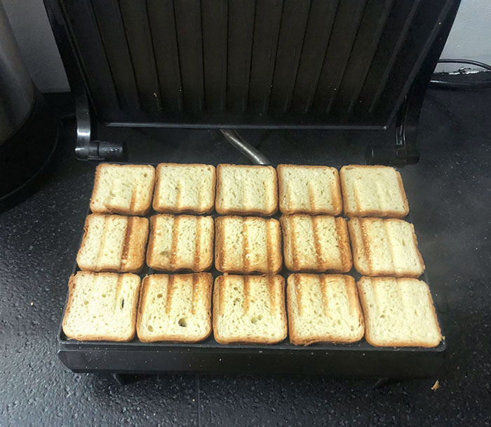 Mini Toasts All Fit Perfectly In My Toaster
