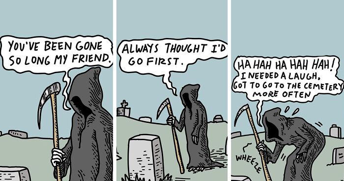 59 Times This Artist Captured The Spooks And Horror Of Life In The Technological World With Twisted Comics