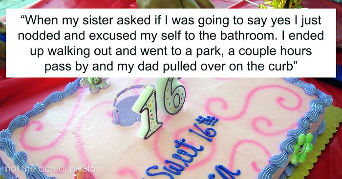 People Support This 16 Y.O. Who Left Her Own Birthday Party After Sister Stole The Spotlight By Announcing Her Engagement