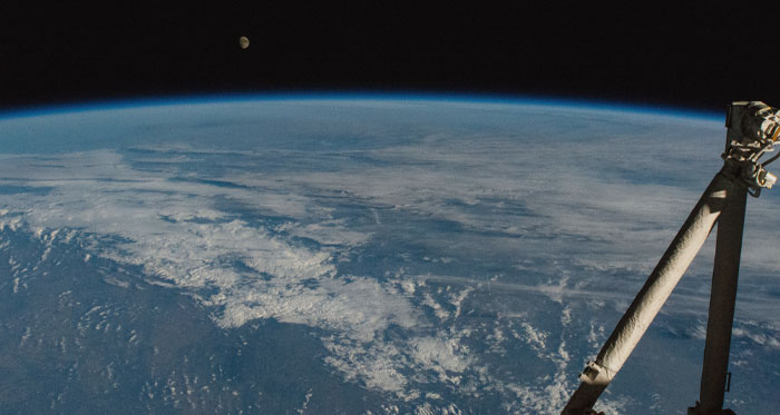 Picture of earth from space