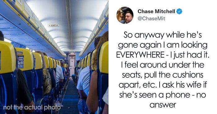 Drunk Passenger On A Plane Takes This Man’s Phone, Lies About Stealing It, And Tells Staff To Check It For Incriminating Information