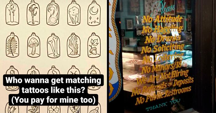 54 Times Entitled Beggars Wanted A Deal On A Fresh Tattoo But Ended Up Getting Shamed Online Instead