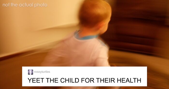 “Yeet The Child For Their Health”: Children’s Therapist Breaks Down Why It’s Important To Yeet Your Kids At Soft Things Regularly