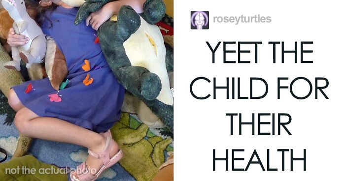 “Yeet The Child For Their Health”: Children’s Therapist Breaks Down Why It’s Important To Yeet Your Kids At Soft Things Regularly