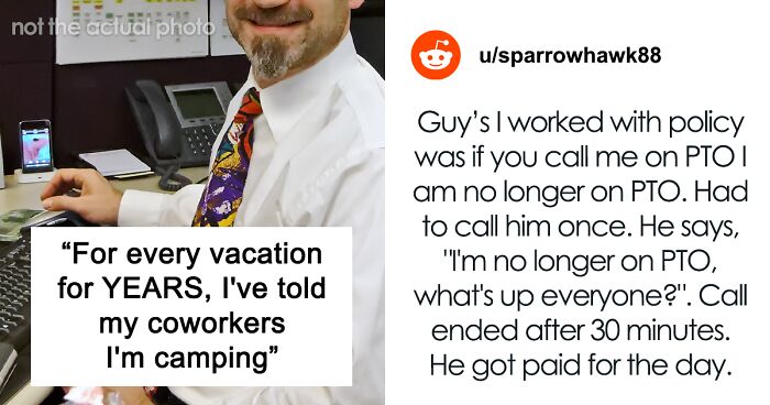 Employee Reveals How They Lie About Camping To Set Boundaries While On Vacation, Encourages Others To Disclose Their Tricks