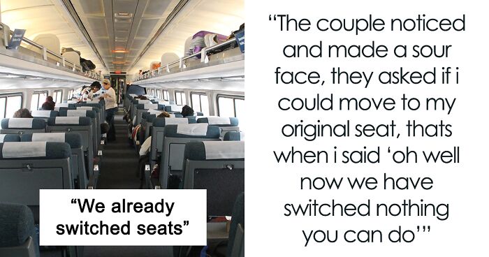 Couple's Plan To Outwit Another Passenger Before Takeoff Backfires As The Stranger Ends Up With A Whole Free Row In Return