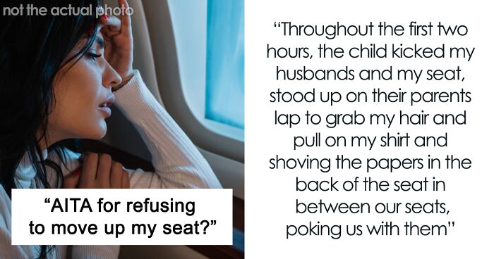 Woman 'Smushes' Mom In Her Plane Seat And Refuses To Un-Recline Hers After Enduring Hours Of Kicking And Hair-Pulling From Her Child