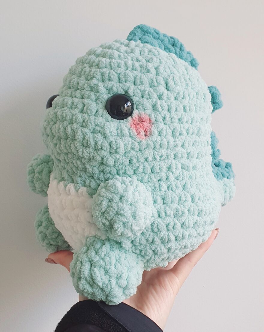 The cutest plushie I've ever made : r/crochet