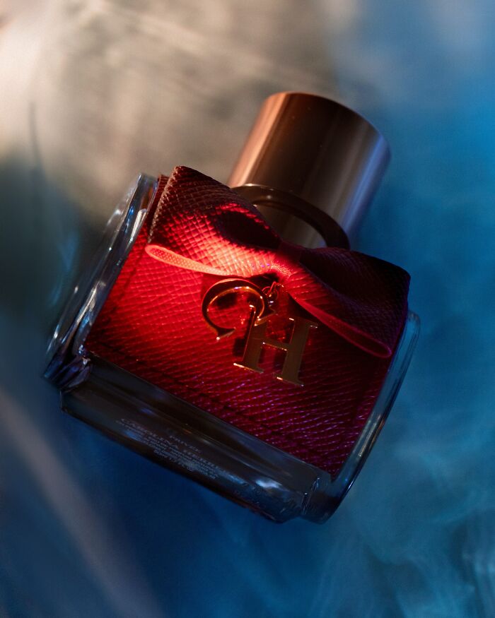 Red Bottle Of Perfume 