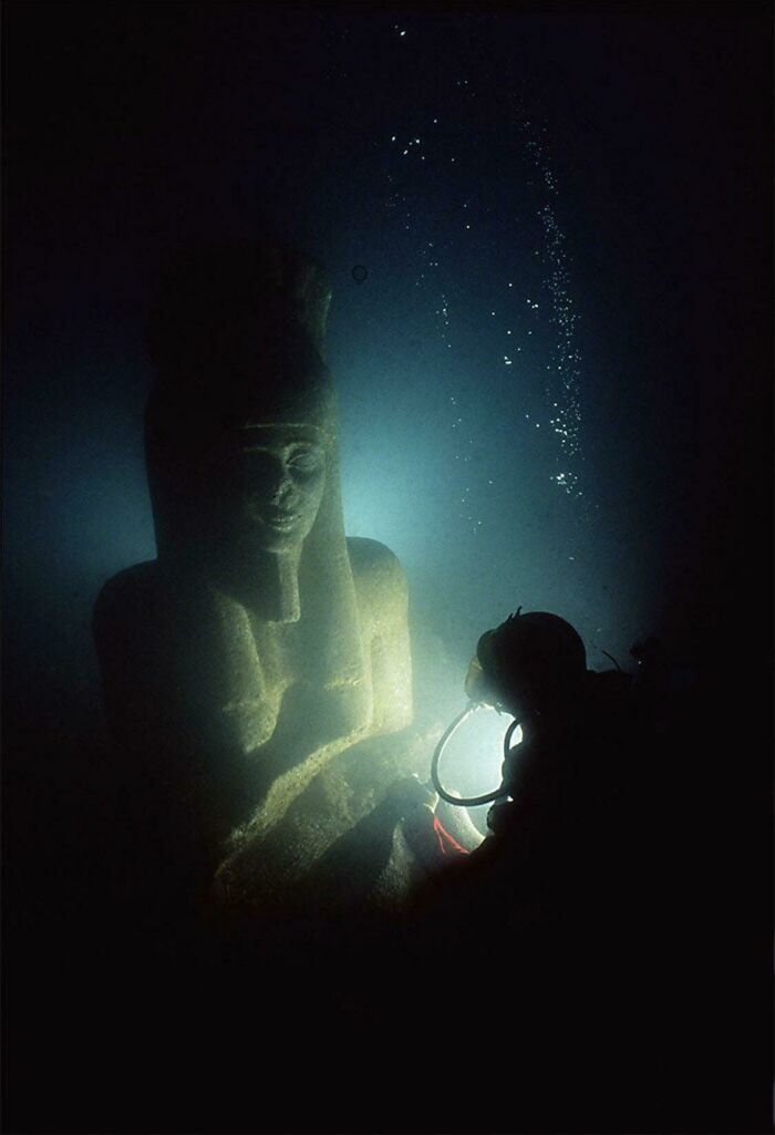 Ancient Relics Rediscovered Off The Coast Of Egypt