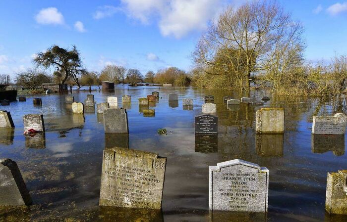 Flooded Cemeteries. I Don’t Even Want To Look At The Picture