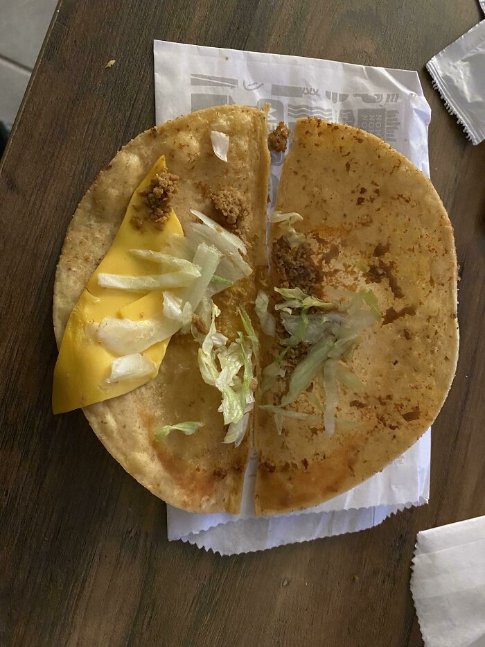 Jack In The Box Taco. 4 Tacos All Like This