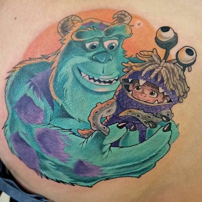 Monsters, Inc. Tattoo