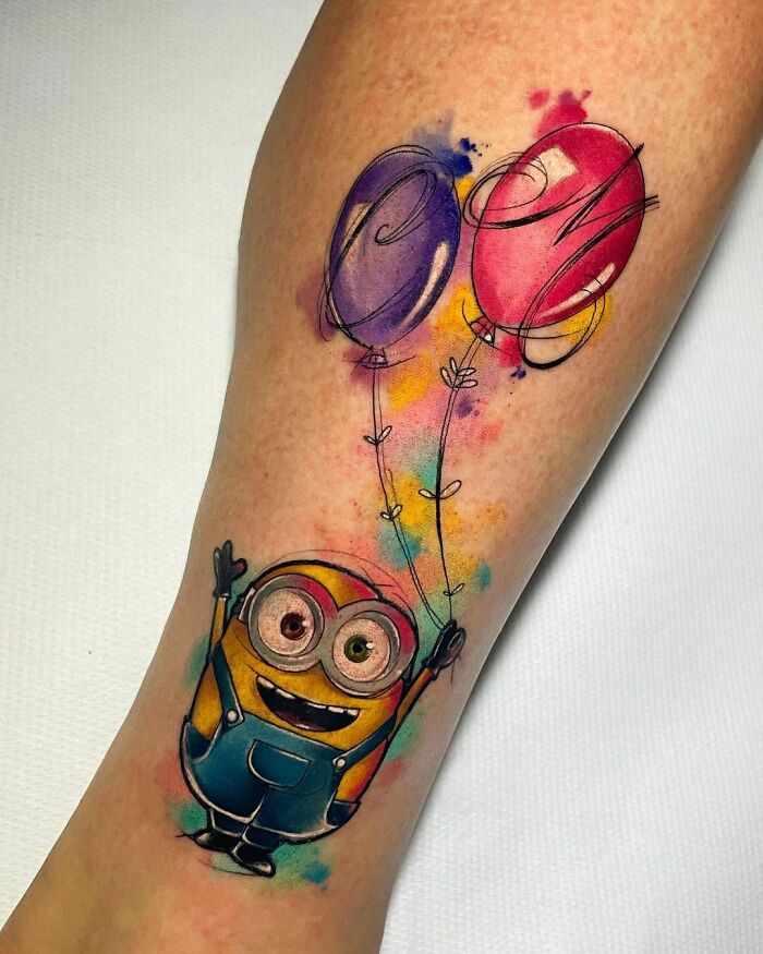 Minion Tattoo