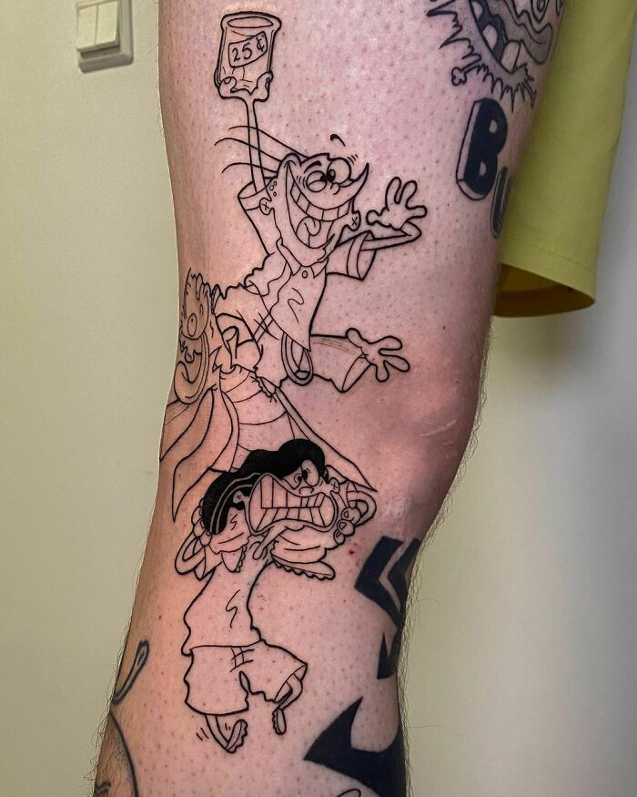 Ed, Edd N Eddy Tattoo