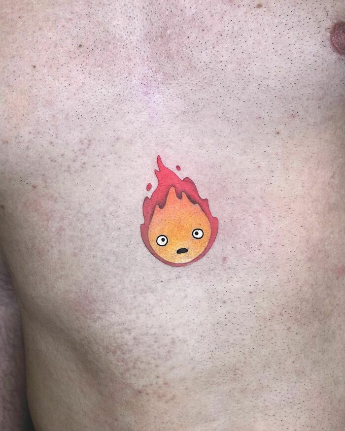 Calcifer Tattoo