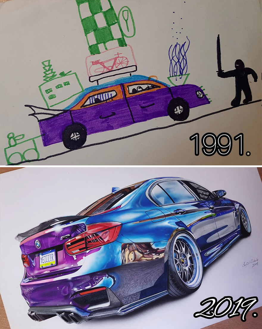 coolest car drawing ever