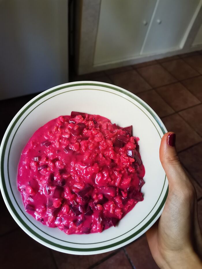 Beetroot Oatmeal 😁