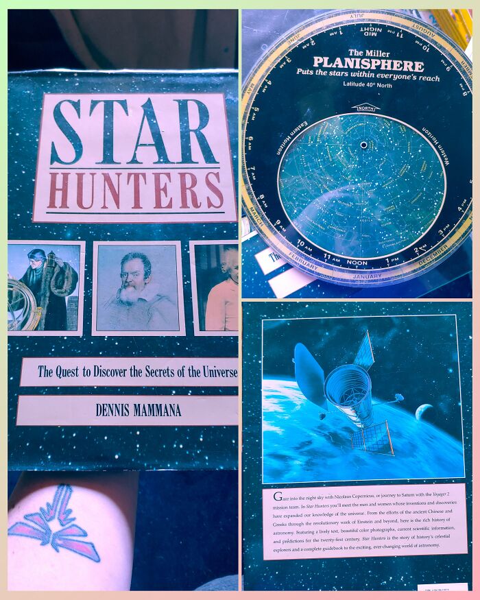 Not Exactly Bizarre, But Cool! It's A Beautiful Book, That Explains The History Of Astronomy And How Far We've Come. Also, It Comes With An Adjustable Star Chart So You Can See How The Constellations Were Aligned On Any Date