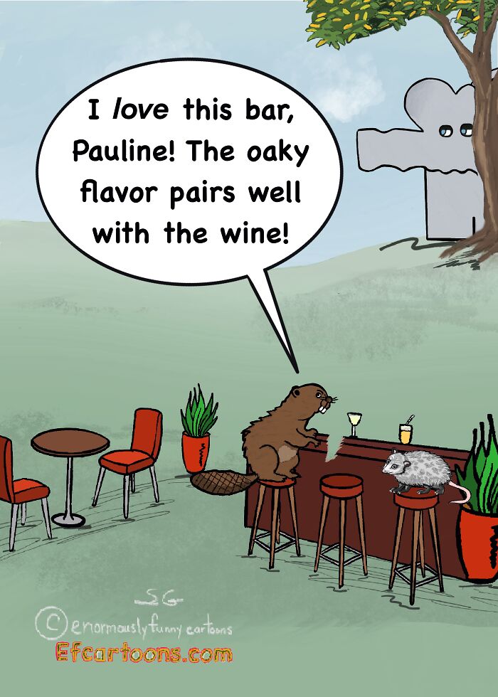 Local Beaver Banned From Bar