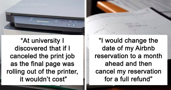 74 People Who Found Genius Ways To Cheat The System