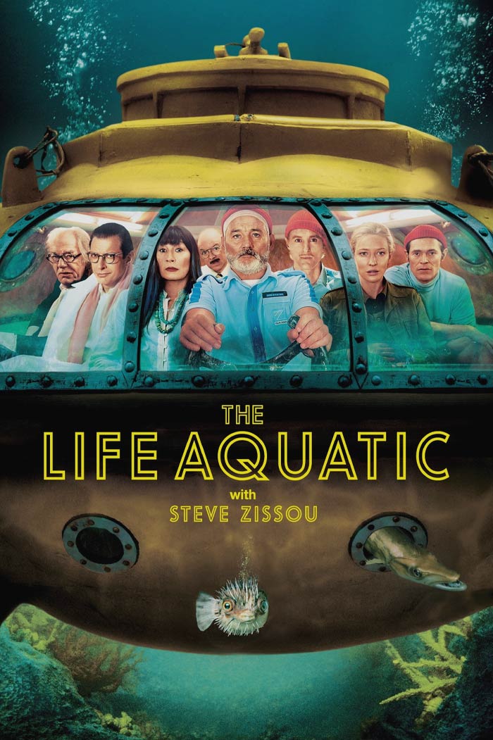 The Life Aquatic With Steve Zissou movie poster 