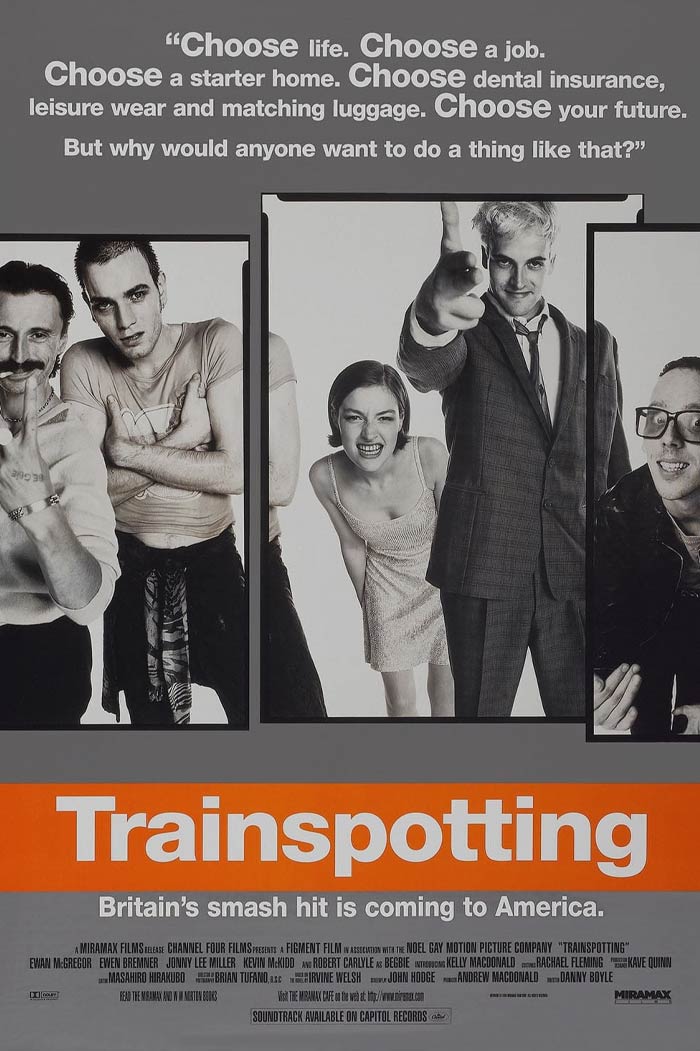 Trainspotting movie poster 