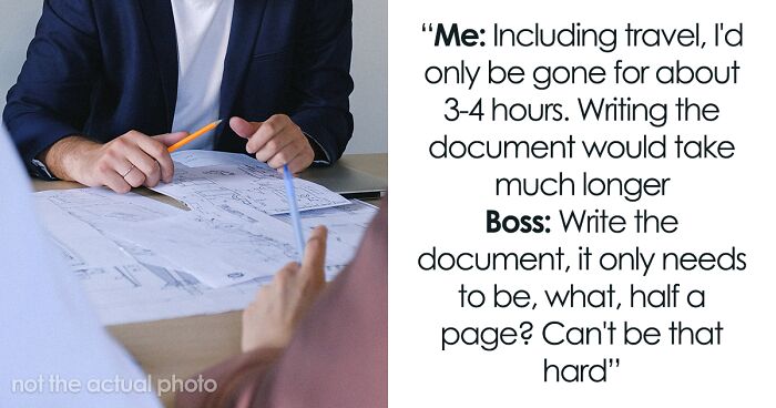 Micromanaging Boss Gets In Trouble After Their Power Trip Backfires And Turns An Employee's 10-Minute Task Into A 3-Day Project