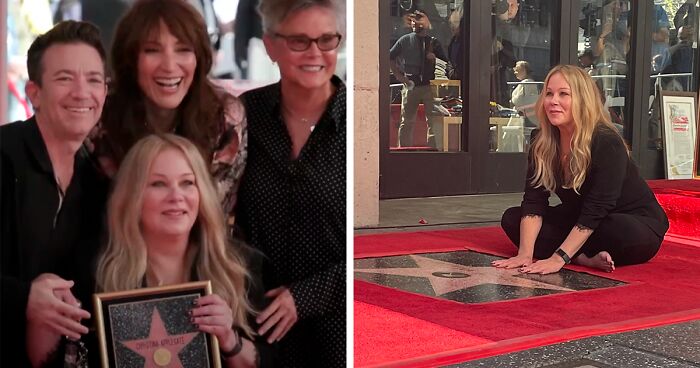 People Are Cheering On Christina Applegate For Appearing In Public For The First Time After Her MS Diagnosis To Uncover Her Hollywood Star Of Fame