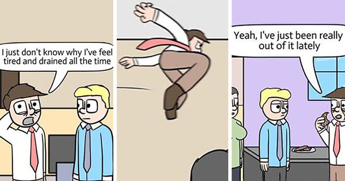 This Artist Creates Hilariously Unique Comic Strips Called 'Alarmingly Bad' For You To Have A Fun Time (70 Pics)