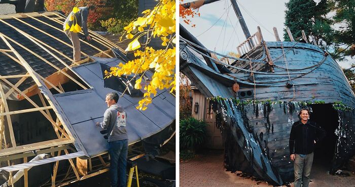 Architect Goes Viral With Nearly 8M Views For Creating Hauntingly Beautiful Halloween Installations For His Driveway