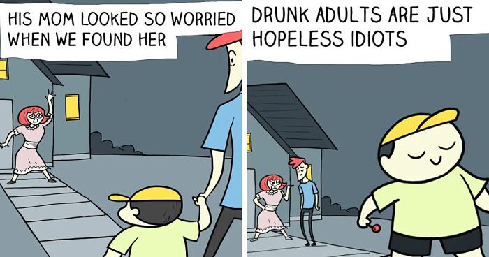 Quirky And Dark Comics Featuring Twisted Endings By SpaceBoyCantLol (35 New Pics)