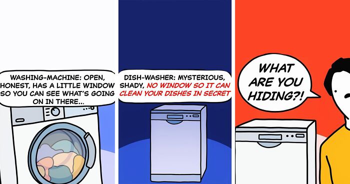 “My Gums Are Bleeding”: 45 Hilarious Comics With Unexpected Dark Endings