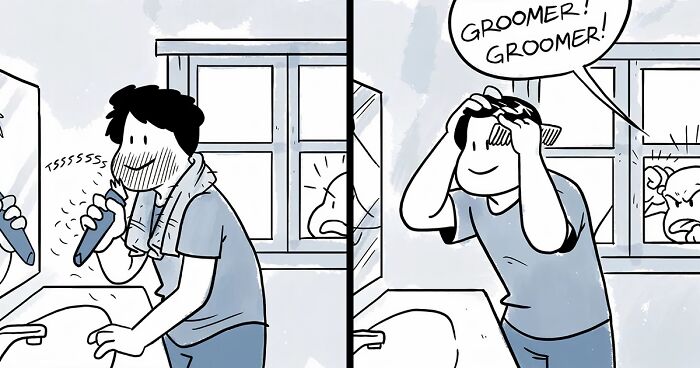 Artist Interprets Modern Struggles Through Dark Humor In His 21 New Comics