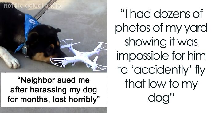 Jerk Learns A $2,000 Lesson After Suing Neighbor When Dog Destroyed His Drone Because He Was Flying It Too Close To Him