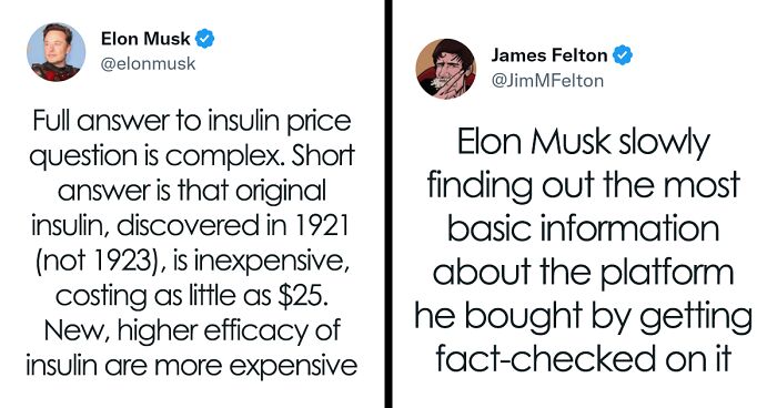 Elon Musk Roasted By Twitter For Stating Inaccurate Facts About Insulin To 