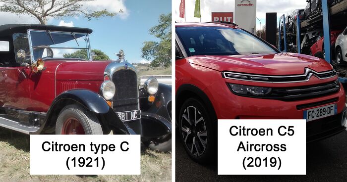 This Is How These 25 Modern Cars Of Famous Brands Look In Comparison With Their Old Versions