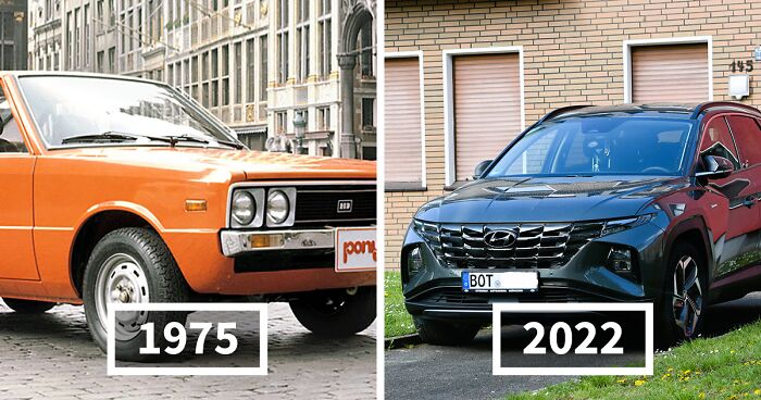 This Is How These 25 Modern Cars Of Famous Brands Look In Comparison With Their Old Versions