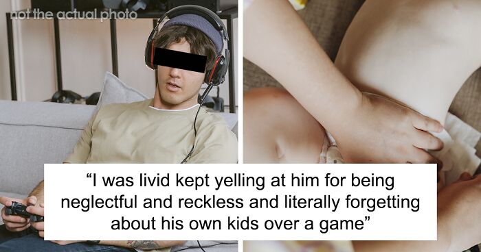 Gamer Dad Doesn't Change Baby's Diaper For 9 Hours, Tries To Put Blame On Wife For Not Reminding Him