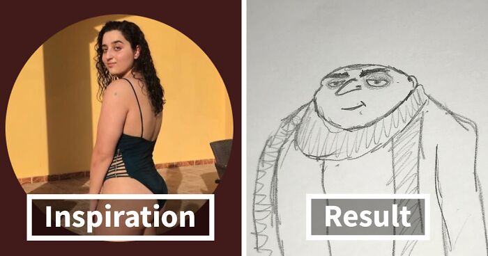 Guy Makes Funny Drawings Of People’s Profile Pictures And His Followers Can’t Help But Laugh (103 Pics)